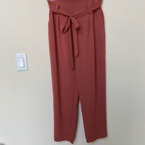 Mustard Seed high waisted front tie pants medium